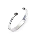 Chrome Hearts Plus Logo Flat Cuff Bracelet
