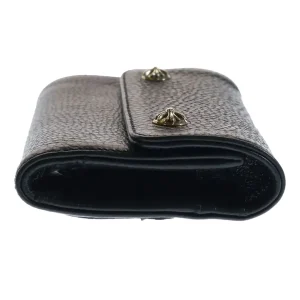 Chrome Hearts mini leather wallet