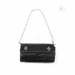 Chrome Hearts Spider Web Quilted Dinner Purse