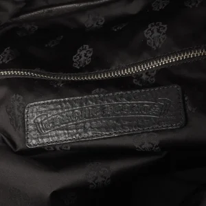 Leather Multicolor Cross Patch Backpack