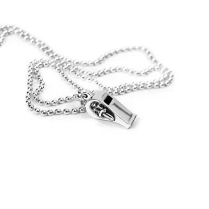 Chrome Hearts Mini Dagger Whistle Necklace