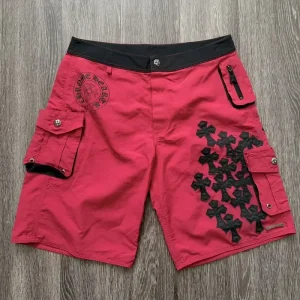 Chrome Hearts Cross Patch Shorts