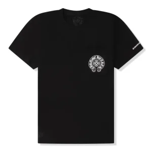 Black Chrome Heart Shirt​