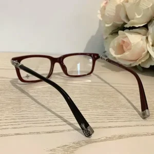 Chrome Hearts Fun Hatch Black glasses