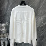 Chrome Hearts Beige Long Sleeve Sweater