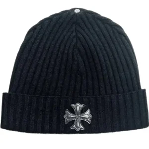 Chrome Hearts Black Beanie