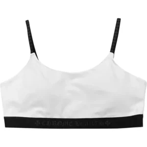 Chrome Hearts Logo Yoga Wear Sports Bra