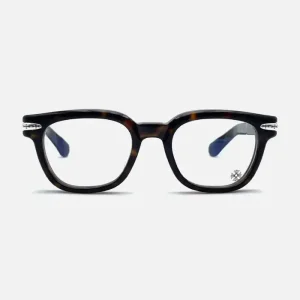 Chrome Hearts Drippin Dark Black Glasses