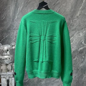 Chrome Hearts Green Long Sleeve Sweater