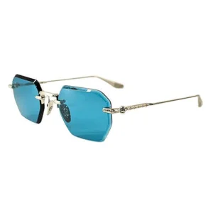 Chrome Hearts Luxury Blue Lens glasses