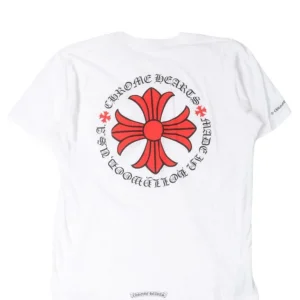 Chrome Hearts Men’s Red And White Shirt​