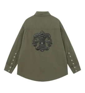Chrome Hearts Multi Pocket Long Sleeve Shirt