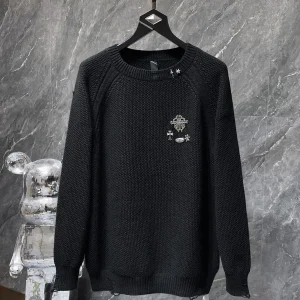 Chrome Hearts Silver Cross Sweatshirt