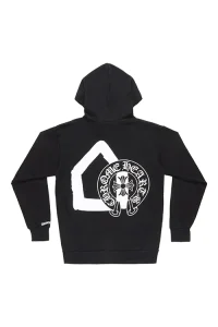 Chrome Hearts × Comme des Garcons Black Hoodie