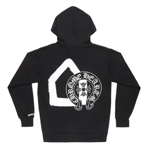 Chrome Hearts × Comme des Garcons Black Hoodie
