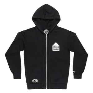 Chrome Hearts × Comme des Garcons Black Hoodie