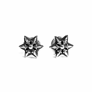 Chrome Hearts Cut Out Star Earrings