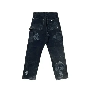 Faded Double Knee Canvas Carpenter Pants