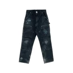 Faded Double Knee Canvas Carpenter Pants