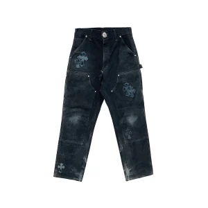Faded Double Knee Canvas Carpenter Pants