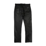 Knee Pants Leather Fleur