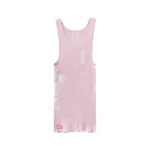 Pink Chrome Hearts Tank
