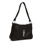 CHICKEN NUGGET DAGGER BAG - BLACK