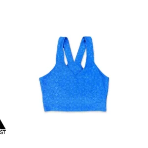 Chrome Hearts Motif Sports Bra Blue
