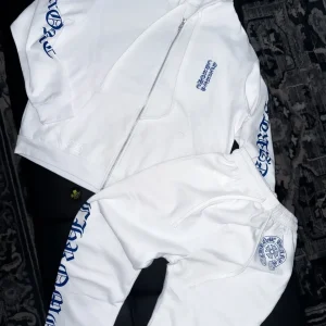 Chrome Hearts logo Sweatsuit White