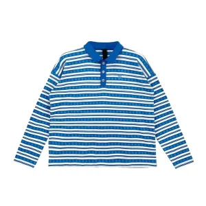 Chrome Hearts Blue Polo Shirt