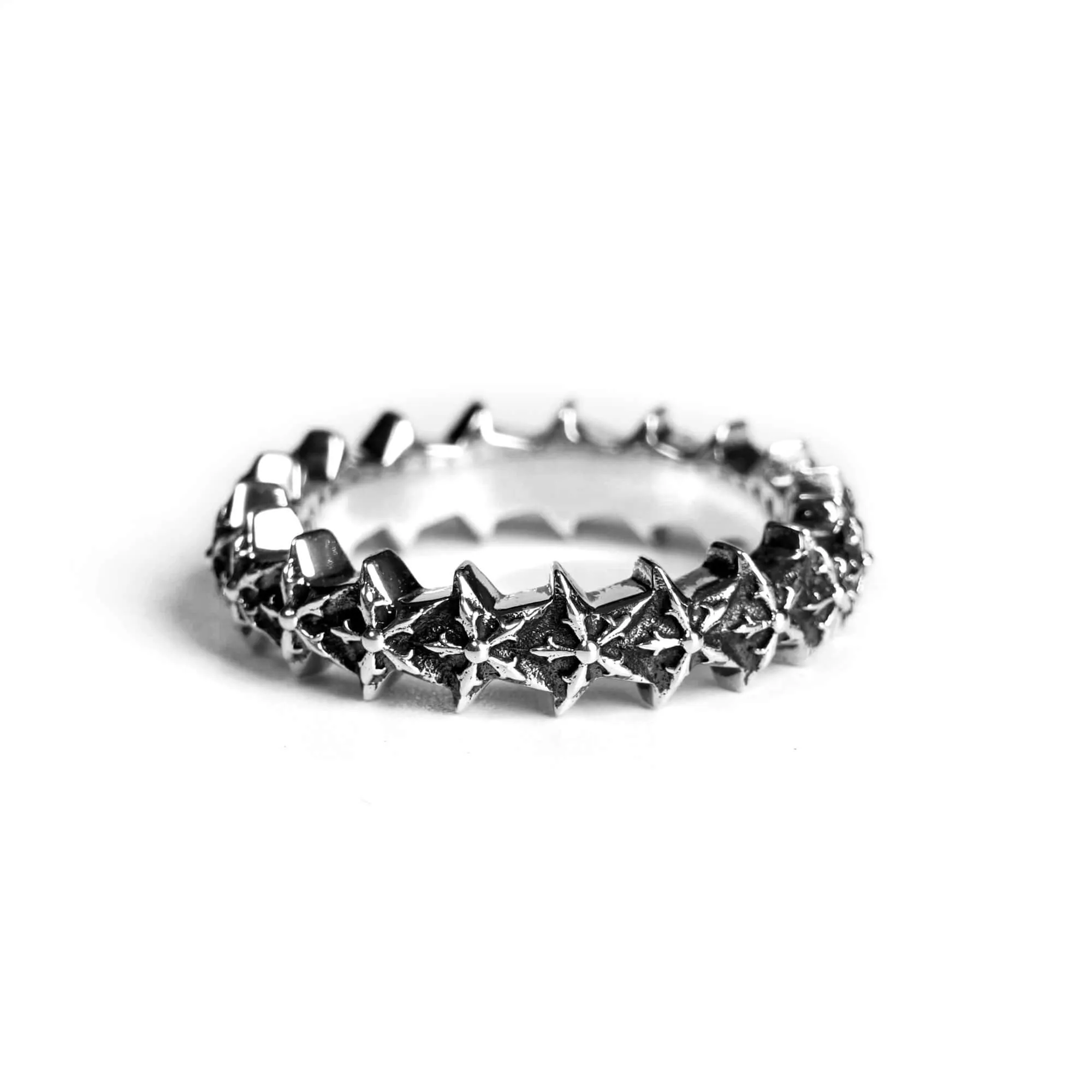 5 Sided Star Loop Ring 5 Sided Star Loop Ring