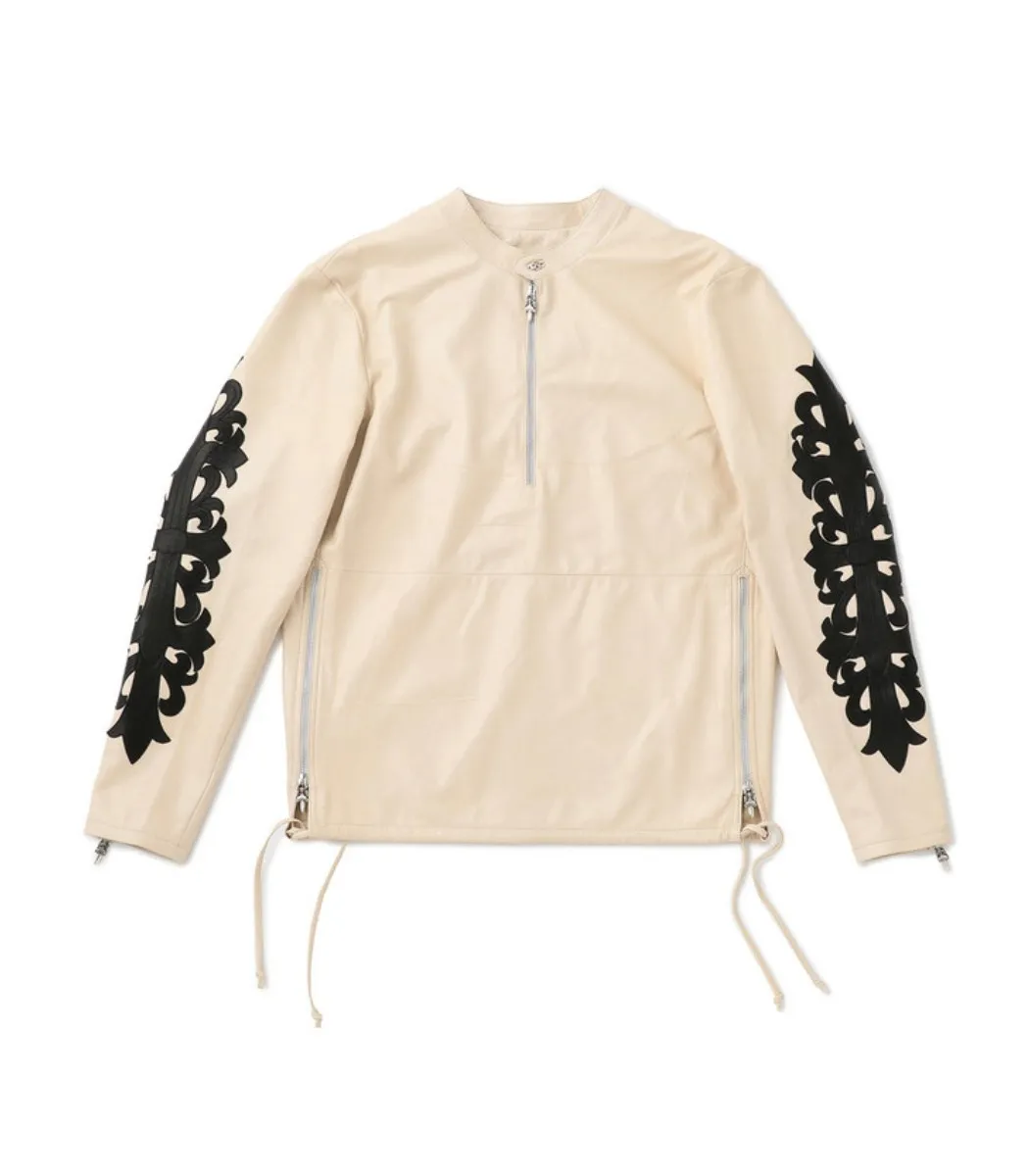 Chrome Hearts Jacket Dover Street Market Ginza Ez Rider Leather Beige Chrome Hearts Jacket Dover Street Market Ginza Ez Rider Leather Beige