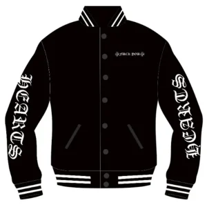 Chrome Hearts Foti Jarvis Block Zip Jacket Black