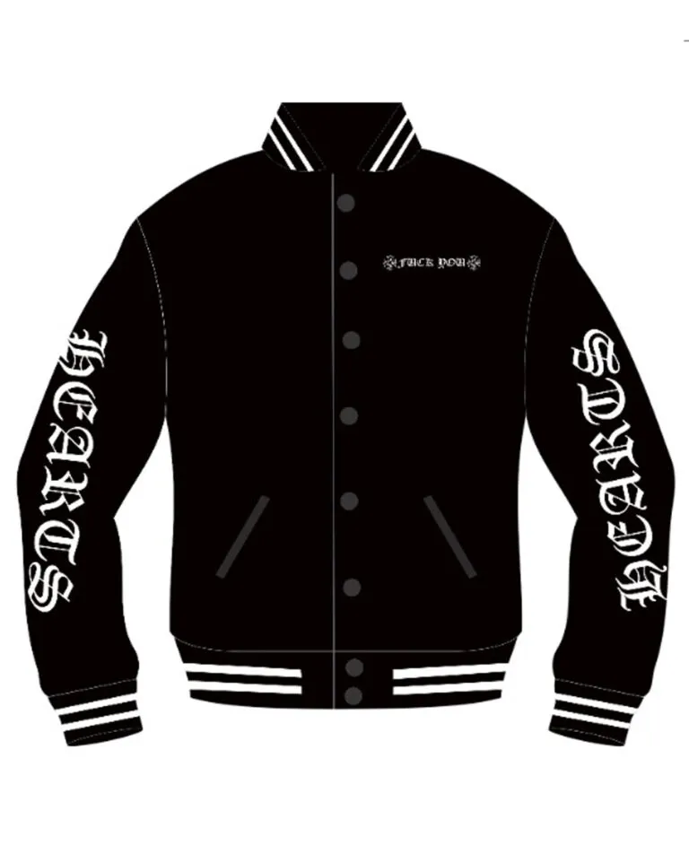 Chrome Hearts Foti Jarvis Block Zip Jacket Black Chrome Hearts Foti Jarvis Block Zip Jacket Black