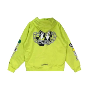 Chrome Hearts Green Hoodie