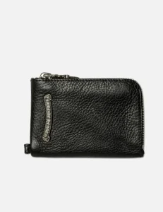 Chrome Hearts Cross Patch Zip Wallet
