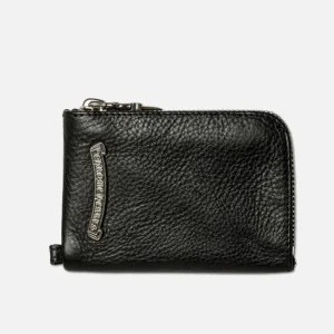 Chrome Hearts Cross Patch Zip Wallet