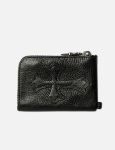 Chrome Hearts Cross Patch Zip Wallet