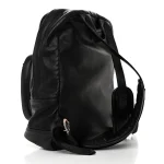 Chrome Hearts Calfskin Pony Hair Leopard Print Cross Patch 7th Grade Backpack Black Brown