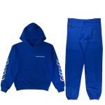 Chrome Hearts Blue Tracksuit