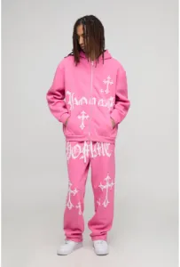 Chrome Hearts Pink Tracksuit