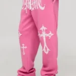 Chrome Hearts Pink Tracksuit