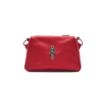 Chrome Hearts Red Silver Dagger Chicken Nugget Bag