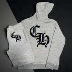 Chrome Hearts Logo Cemetery Cross Tracksuit