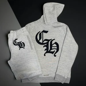 Chrome Hearts Logo Cemetery Cross Tracksuit