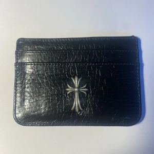 chrome hearts Leather Cardholder Cross