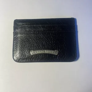 chrome hearts Leather Cardholder Cross
